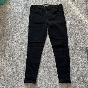 American eagle black jeans/jeggings